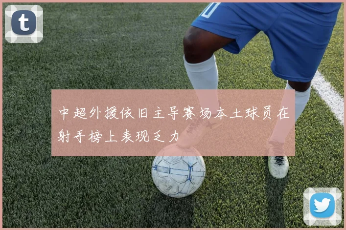 中超外援依旧主导赛场本土球员在射手榜上表现乏力