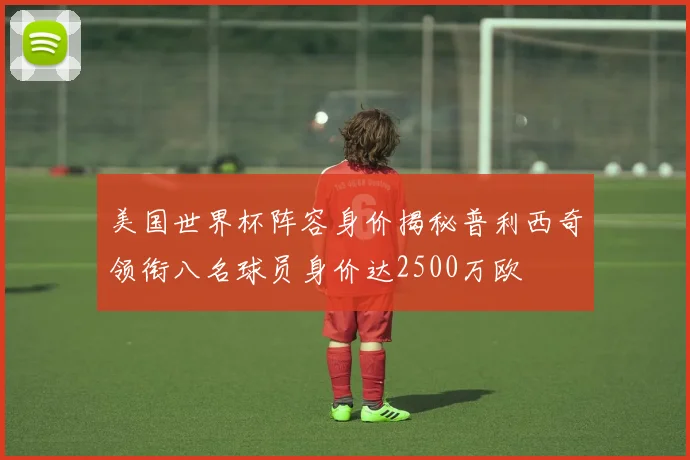 美国世界杯阵容身价揭秘普利西奇领衔八名球员身价达2500万欧